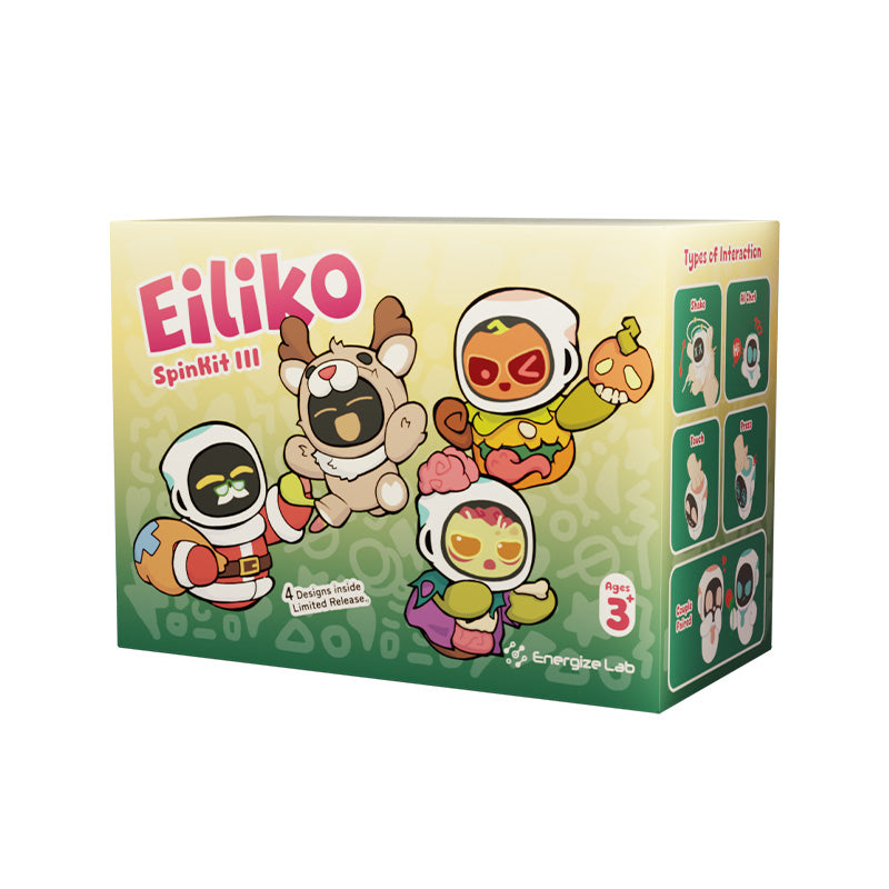 Eiliko Spinkit III Cuerpos Intercambiables 4Pzas Temáticos